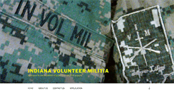 Desktop Screenshot of indianavolunteermilitia.com